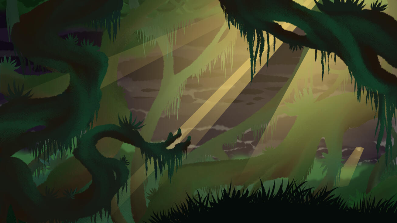 Planet Manabu - Simple Stormy Jungle