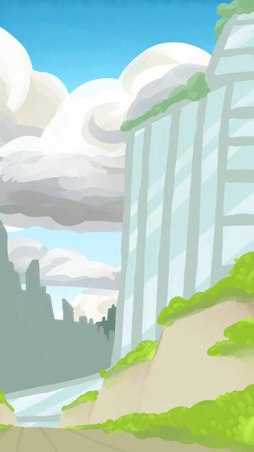 Planet Ataraxia - Cityscape Right